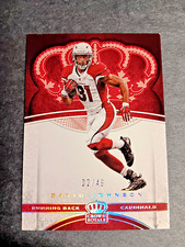 2017 Preferred Crown Royale #73 David Johnson Platinum 2/49 Cardinals