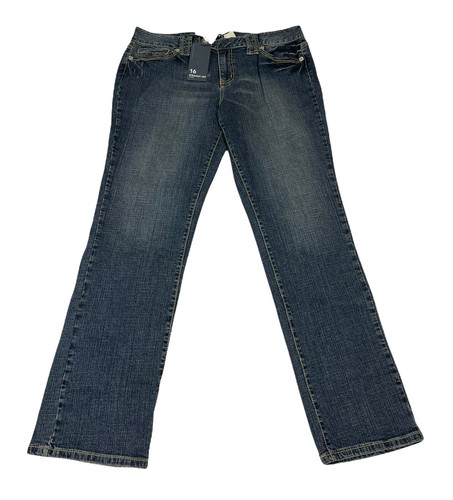 Blue Denim Straight Leg Style $48 Tag 