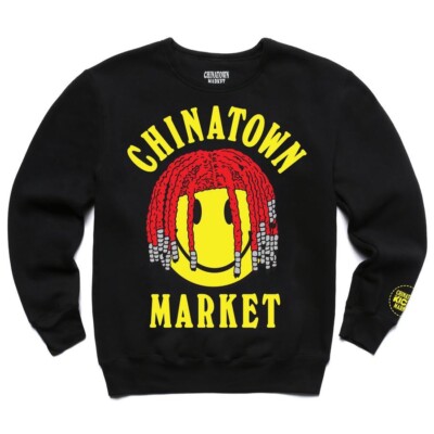 Lil Yachty Chinatown Market Crew Neck Sweater Size XL Rare Rap Sweater HTF New
