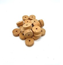 Rod Building Cork Rings 1.25" x .5" x 6mm Bore 50 Pack