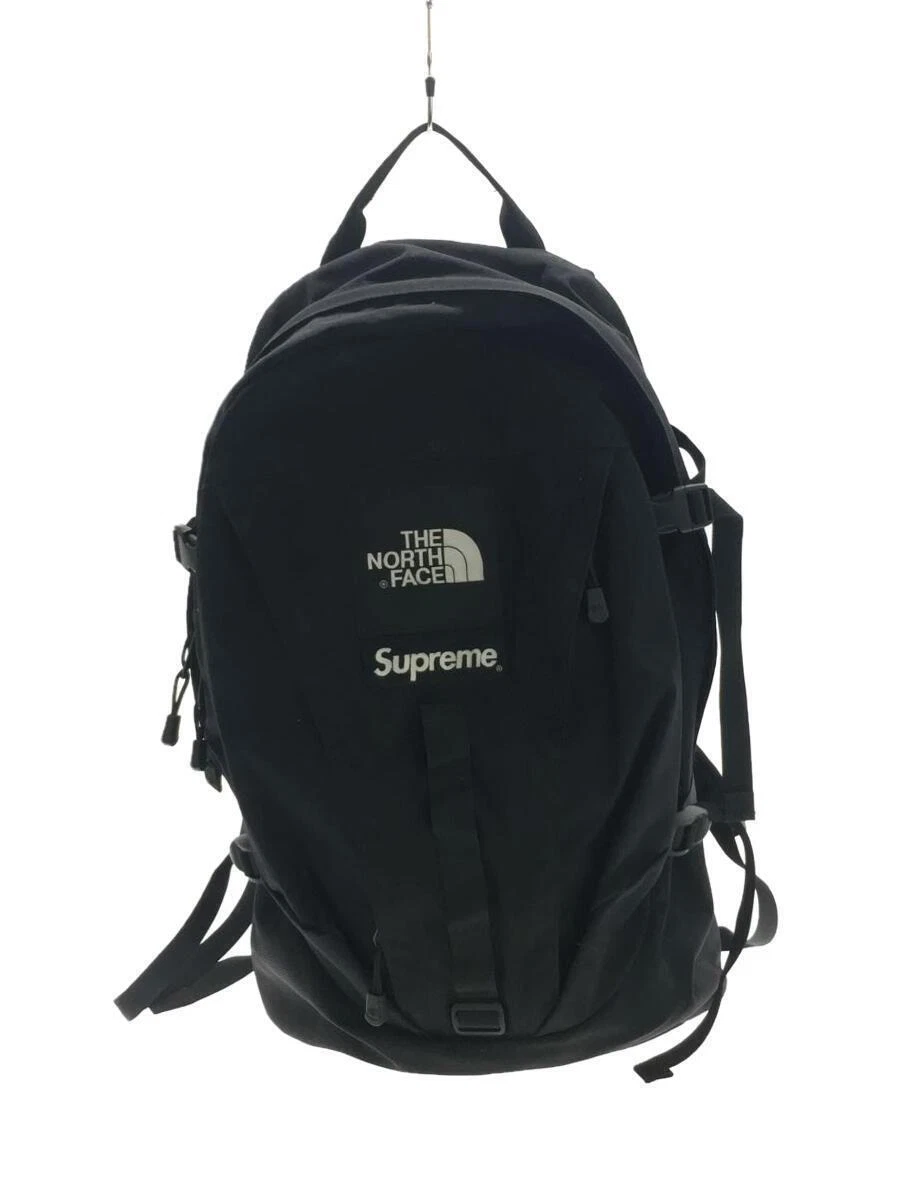 Supreme 18Fw/North Face/Expedition Back /Back /Nylon/Blk | eBay