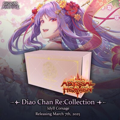 LARGE ARCHIVE TCG DIAO CHAN RE:COLLECTION - IDYLL CORSAGE - ENG Ready to Ship
