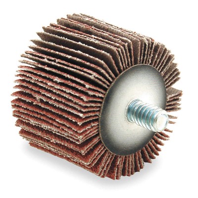 ARC ABRASIVES 12220 Flap Wheel,2 in Dia,1/2 in W,180 Grit 1GEY4