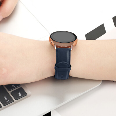 Ersatz Leder Armband Uhrenarmband Strap Für Samsung Galaxy Active 2 R830/R820 IP