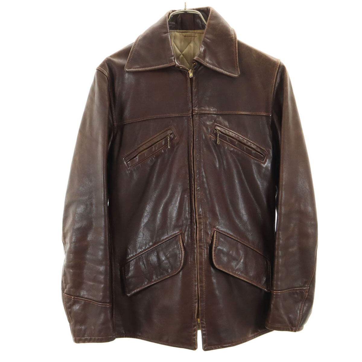 ジャケット・アウター 60-70s vintage TALON big quilting jacket 60-70s vintage TALON big quilting jacket メンズ - ジャケット