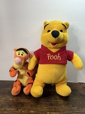 Disney Winnie the Pooh and Tigger Arcotoys Mattel Plush Stuffed Animal lot