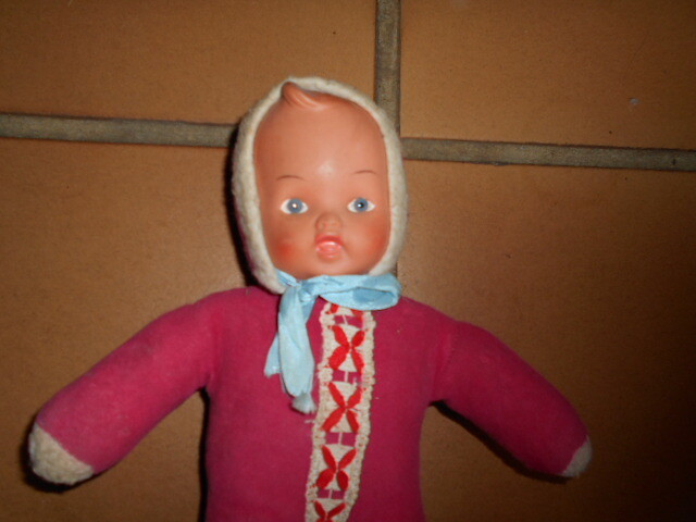 ANCIEN POUPON FILLE PETIT COLIN ANNEES 60