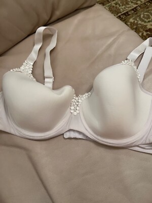 Viania white unpadded underwired  Bra  Size us40d it6ey90d