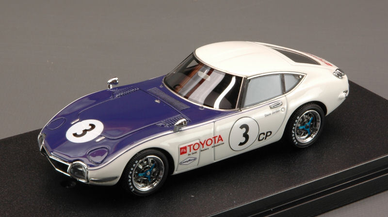 Modellino auto scala 1:43 Hpi Racing TOYOTA 2000GT N.3 modellismo statico col...