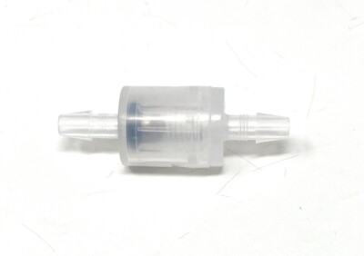 1/8'' Barb Polypropylene Ball Cone Spring Check Valve One Way Inline 2 PK