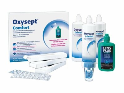 Oxysept Comfort Premium 90 Tage 3-Monats-Pack  Peroxidsystem von AMO