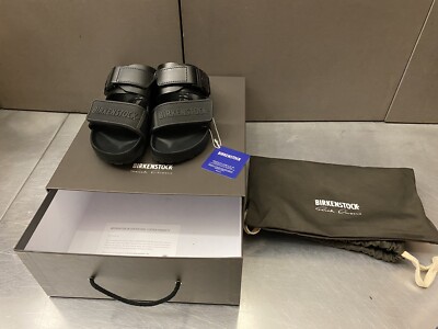 NIB RARE Birkenstock x Rick Owens Rotterdam Combo EVA 37 Narrow Black Sz 6 Lady