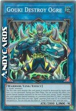 GOUKI DESTROY OGRE (Gouki Zerstörer Ork) Super R • IGAS ENS2 • Lim • YUGIOH!