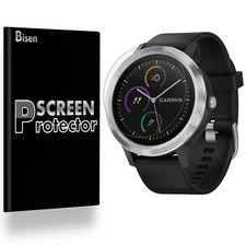  8-PACK BISEN Anti-Glare Matte Screen Protector For Garmin Vivoactive 3 Music