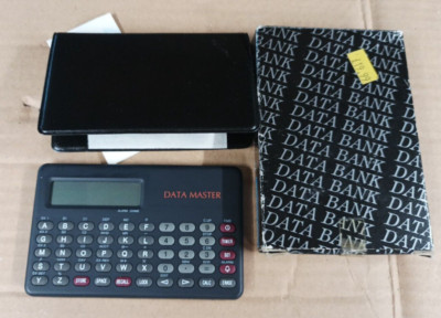 Zeon Data Bank Data Master Vintage Boxed