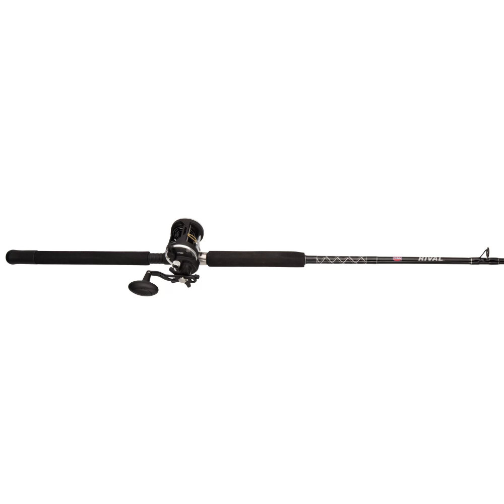 PENN 6&rsquo;6&rdquo; Rival Level Wind Fishing Rod and Reel Conventional Combo