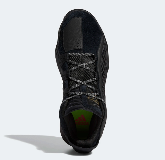 Size 11.5 - adidas Dame 6 Leather Black Gold 2020 for sale online | eBay