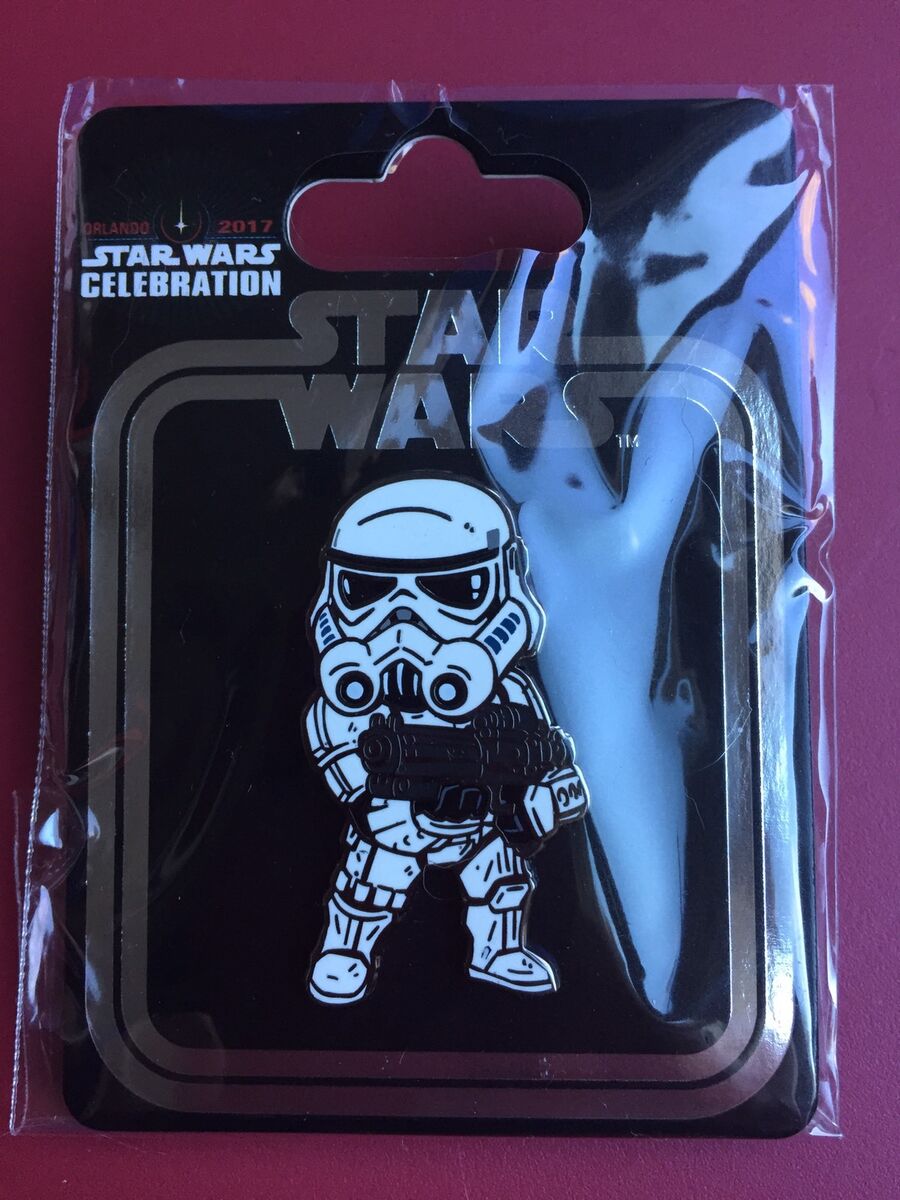 Star Wars Celebration Orlando 2017 Celebration Store Exclusive Stormtrooper  Pin