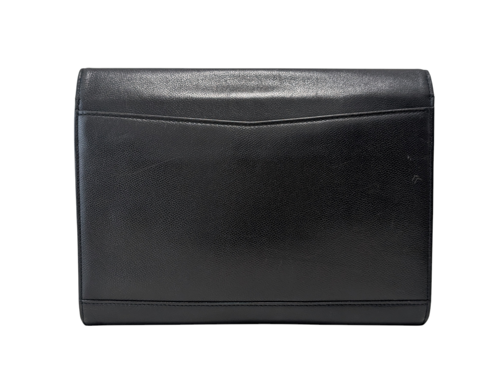 Borsa pochette YVES SAINT LAURENT borsa in pelle nera YSL vintage autentica