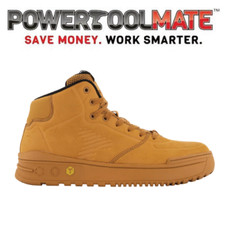 Totectors Denton At Mid, Wheat Work Site Shoe Safety Boot PPE Toecap