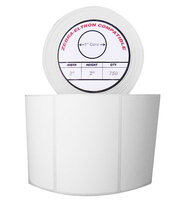 3x2 direct thermal labels