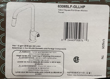 Brizo 63065LF-GLLHP Pull-Down Faucet with Square Spout Less Handle READ
