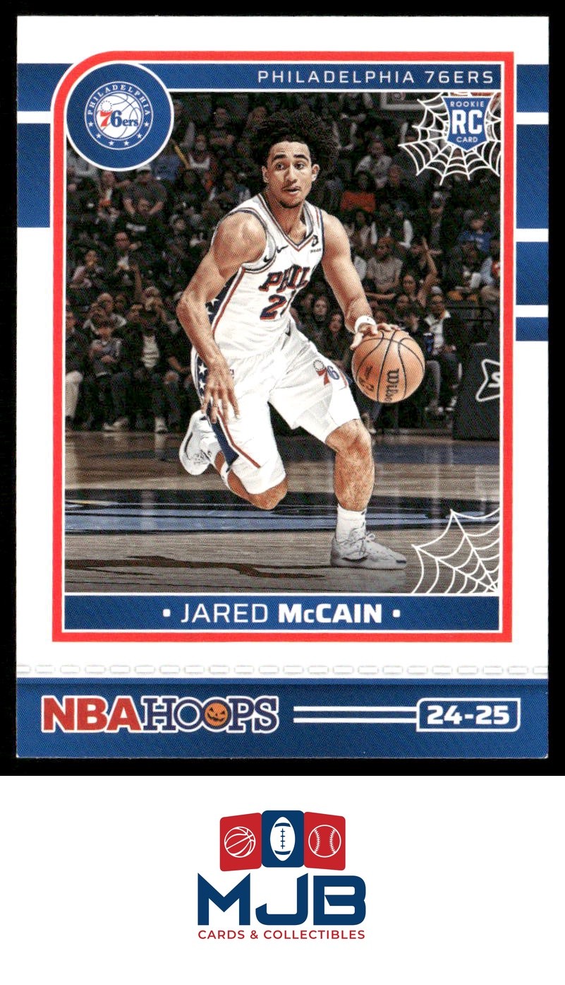 2024-25 Hoops Haunted Hoops Jared McCain Rookie #263 Philadelphia 76ers