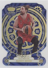 2023-24 Panini Crown Royale EuroLeague Test of Time Gold /10 Alexey Shved #4 3d3