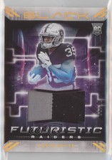 2022 Panini Black Futuristic Gold 6/10 Zamir White #FUT-ZWH s5j