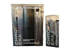 REAL TECHNIQUES Limited Edition Maxed Out Eye-Brow Set & Miracle Sponge Duo NEW