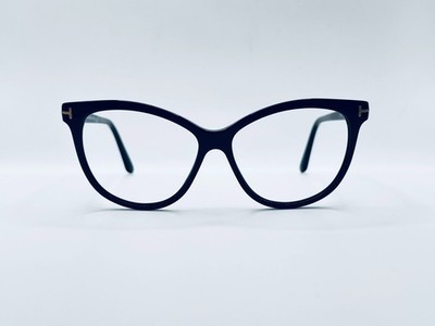Tom Ford TF5511 56-14-140 Schwarz Cat-Eye Brille Gestell