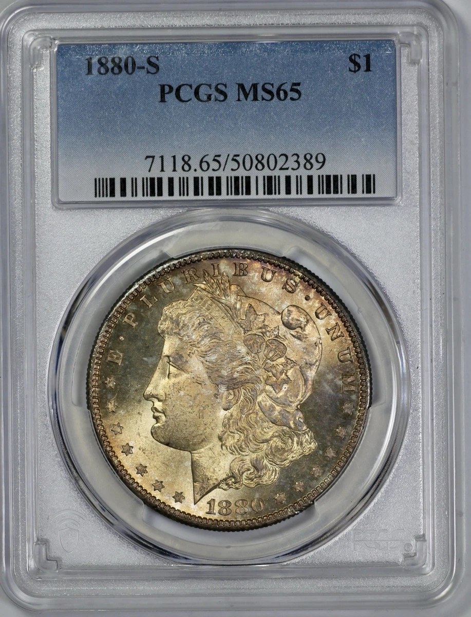 1880 S Morgan Silver Dollar Ms 65 for sale | eBay 1880 S Morgan Silver Dollar Ms 65 for sale | eBay