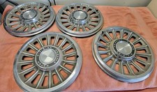 Set Of 4 1965 Pontiac Gto Tempest Lemans Hubcaps Wheel Covers 9704036 - 5992