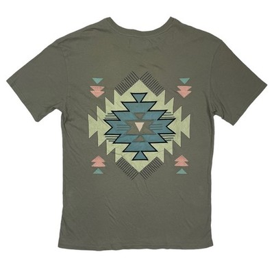 PacSun Aztec Embroidered T Shirt