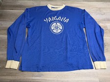 Vintage 70s Yamaha Motocross Jersey Mesh Long Sleeve Dynamic Cycle Troy Michigan