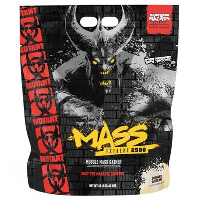Mass Extreme 2500 Gainer - Whey Protein with 3-Source Whey Protein Blend & Wh...