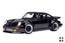 Diecast Model Car 1/18 Porsche 911 930 Turbo Blackbird Wangan Midnight Autoart