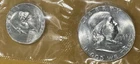 1962 U.S. Mint Proof 90% Silver Franklin Half Dollar, Quarter