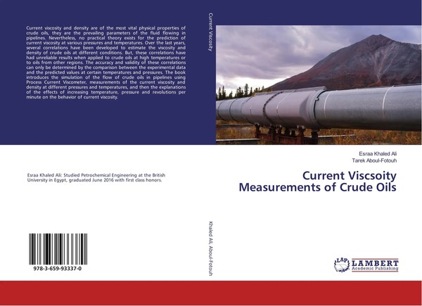 Esraa Khaled Ali (U. A.) | Current Viscsoity Measurements Of Crude Oils | Buch-image