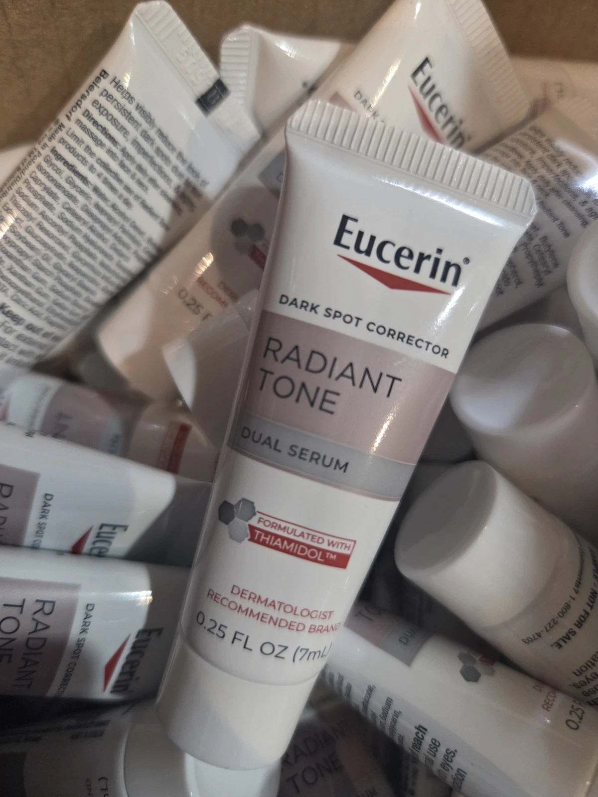 15 Eucerin Radiant Tone Dark Spot Corrector dual Serum 0.25 oz