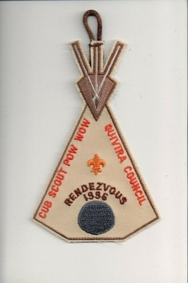 1996 Quivira Council Cub Scout Pow Wow patch