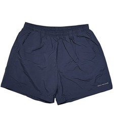 Columbia PFG Omni-Shade Navy Mesh Lined Fishing Trunks Water Shorts Mens Large