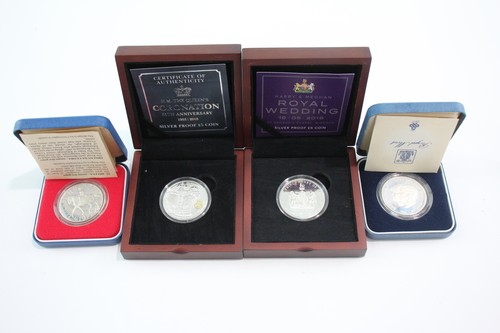Royal Mint Silber PP Münzen Royal Commemorative 113,12g gesamt