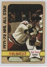 1972-73 Topps All Star Jean Ratelle #130 HOF 17qs