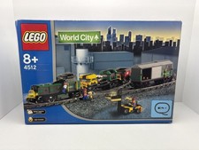LEGO® World City 9V Eisenbahn 4512 Cargo Train NEU & OVP NEW MISB