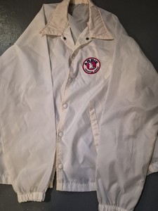 Vintage 1970's? Arbie Scooter Feeds Ag Advertising Windbreaker