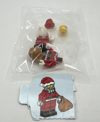 Lego CIty 2025 Advent Calendar Individual Figure Santa Claus Day 24 NIP 60475