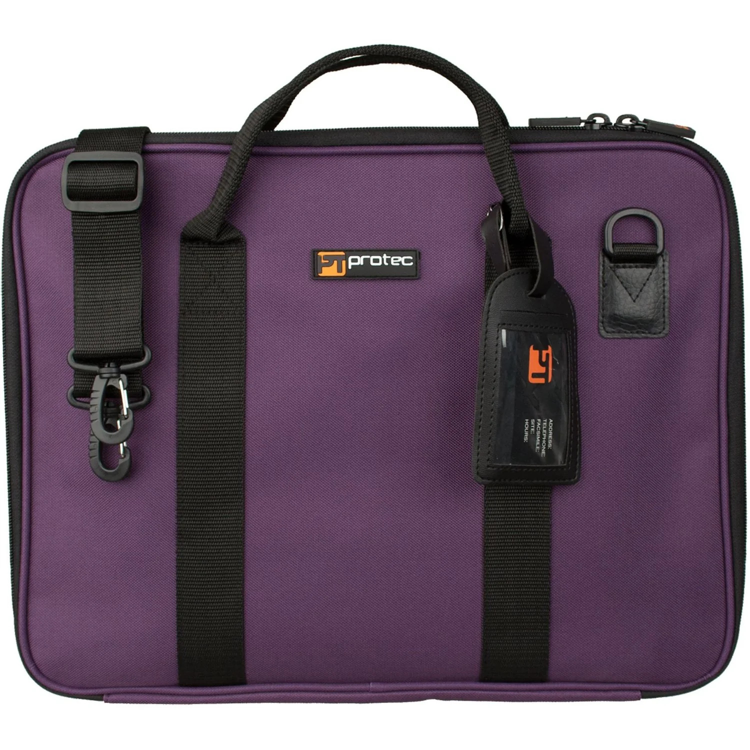 Protec Music Portfolio Bag with Shoulder Strap in Purple