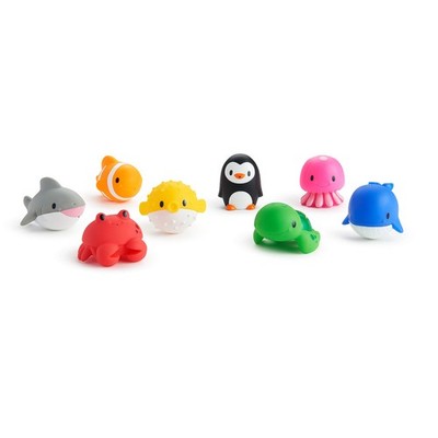 Munchkin schwimmendes Meerestier Thema Gummi Bad Squirt Spielzeug für Baby - Packung