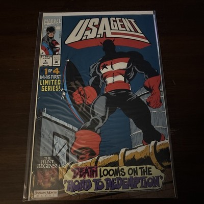 U.S. Agent #1 (Marvel Comics June 1993) Vf-